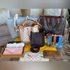 Bundles Of LUXURY BAGS & Wallets